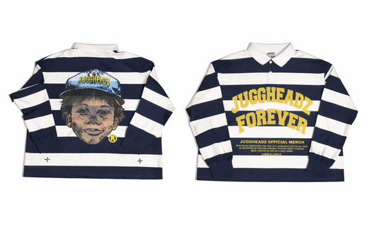 Juggheadz Forever Rugby Stripe Polo