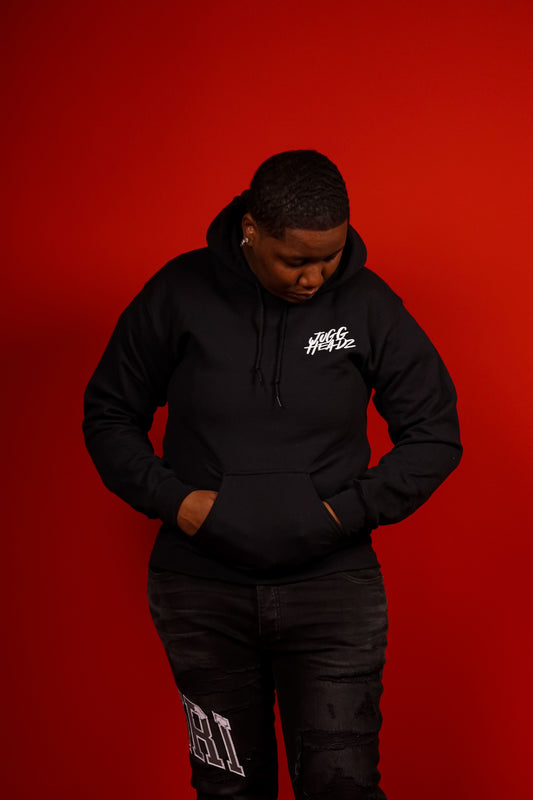 Never Stop Learning Black Hoodie